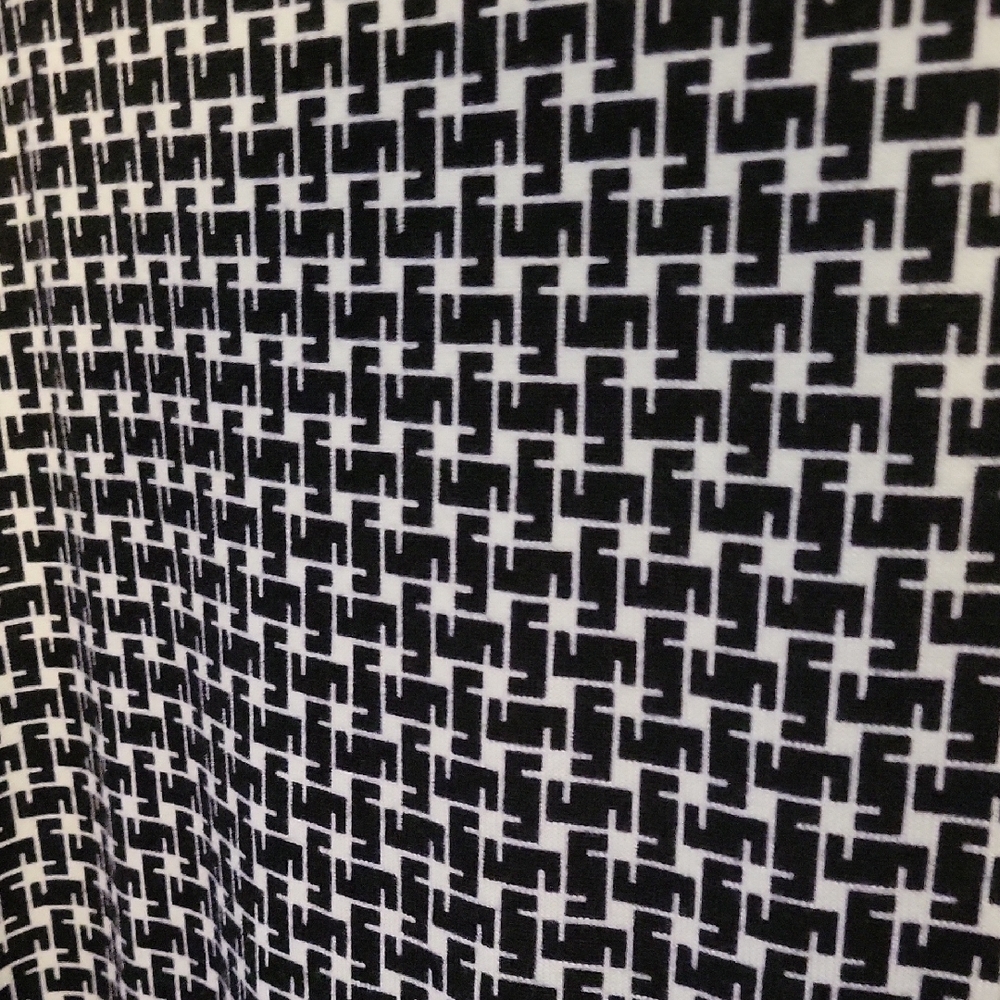 Reborn Dress XL Black White High Low Bottom - Picture 3 of 5